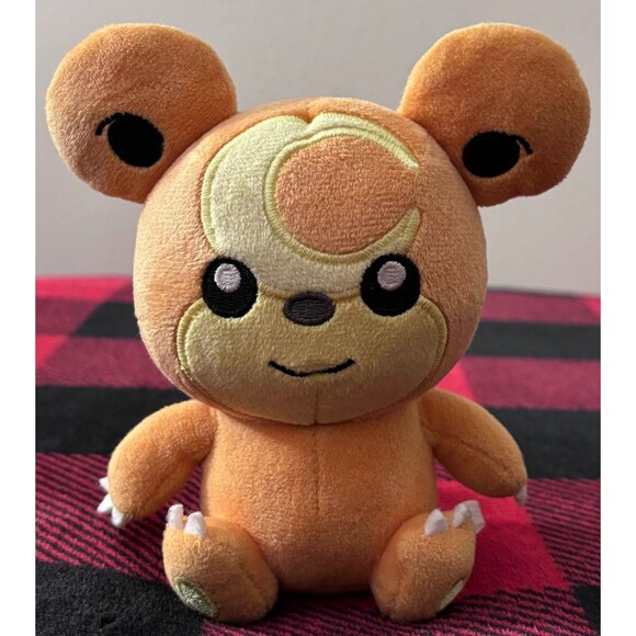 Banpresto Bandai Spirits Sitting Teddiursa Pokemon Plush 5.5" Japan Import Bear - Picture 1 of 7